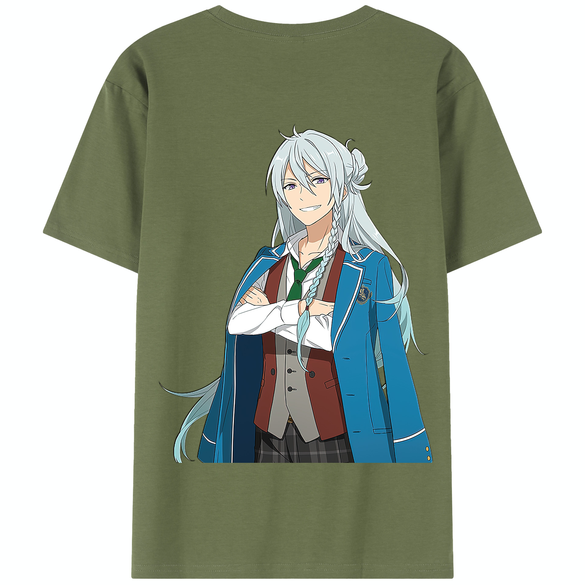 （画像用） あんさんぶるスターズ! Ensemble Stars 綿100％半袖Tシャツ（背面プリント）